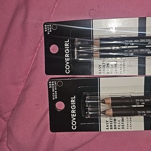 Cover Girl Easy Vreezy Brow Fill + Define Pencils Rich Brown & Black